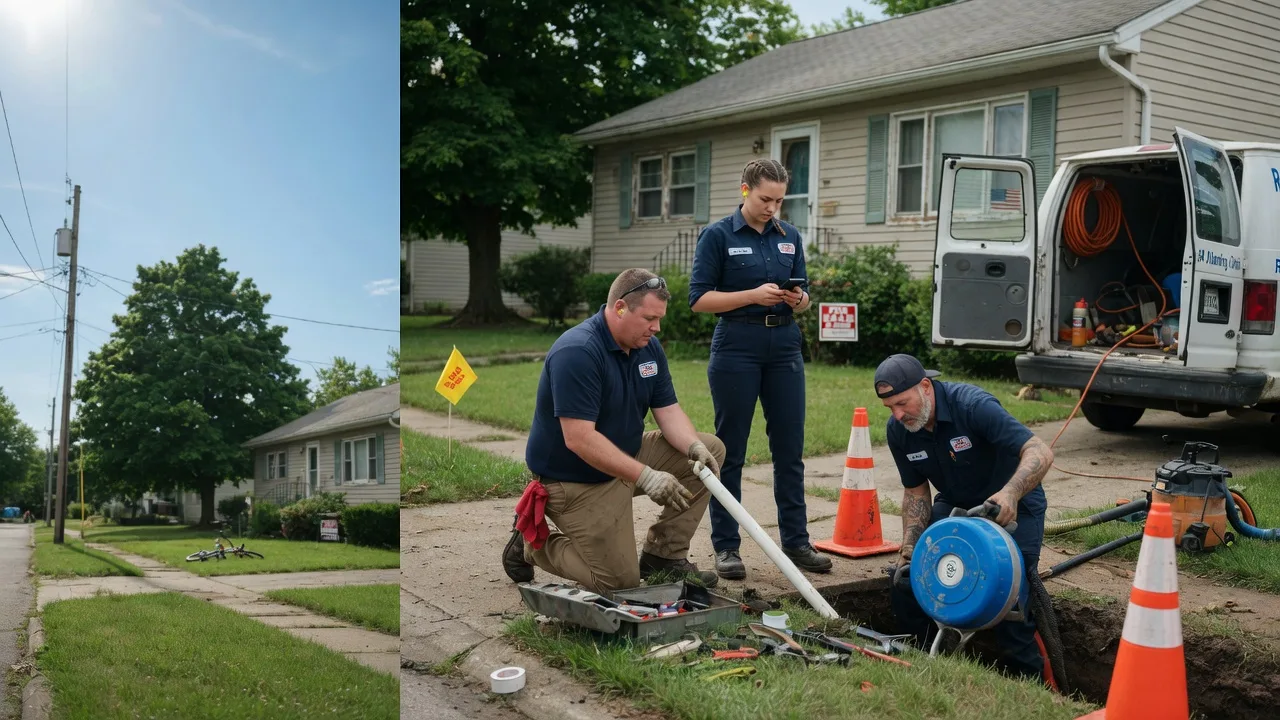 Sewer Line Repair in Miamisburg, OH near me